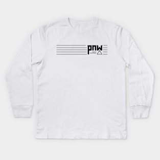 PNW LINES Kids Long Sleeve T-Shirt